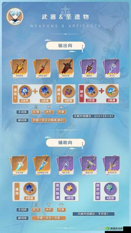 原神重云毕业装备分析 其毕业武器究竟是什么呢